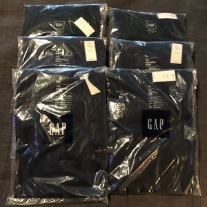 SIX (6) GAP MENS LONG SLEEVE T SHIRTS SZ XXXL TALL
